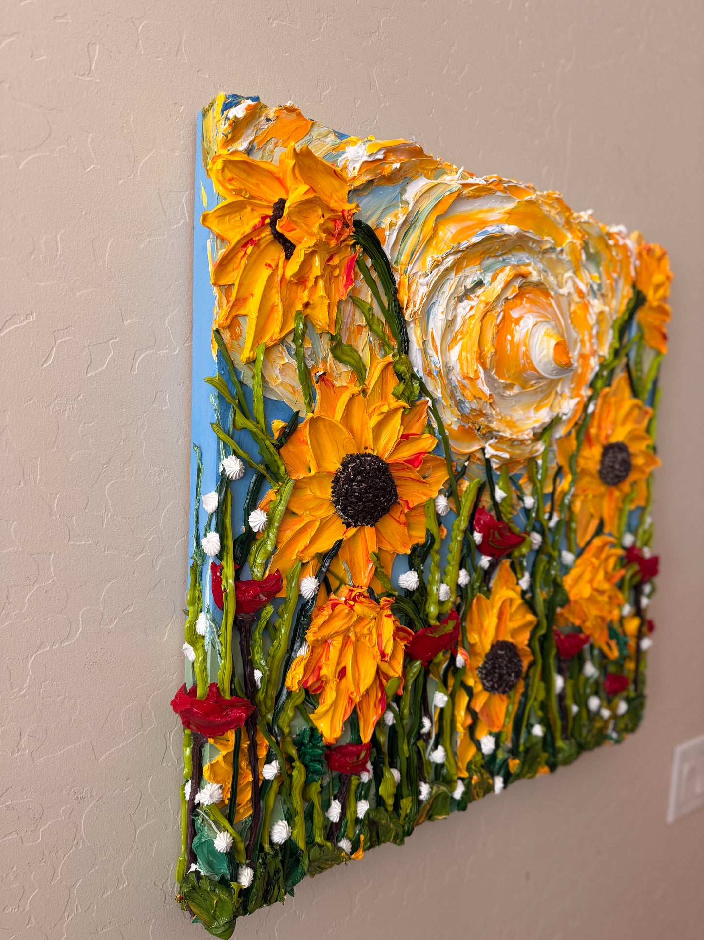 Sunny Sunflowers 24x24x1.75