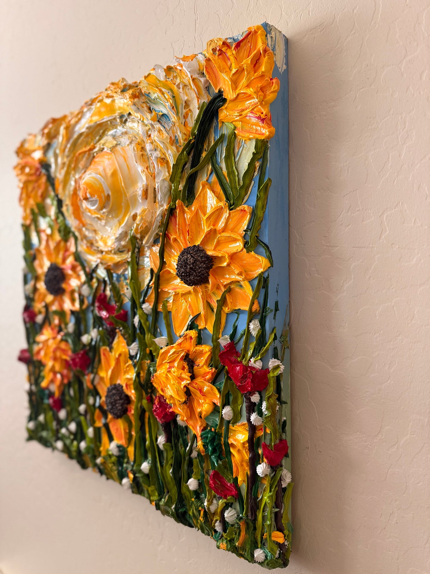Sunny Sunflowers 24x24x1.75