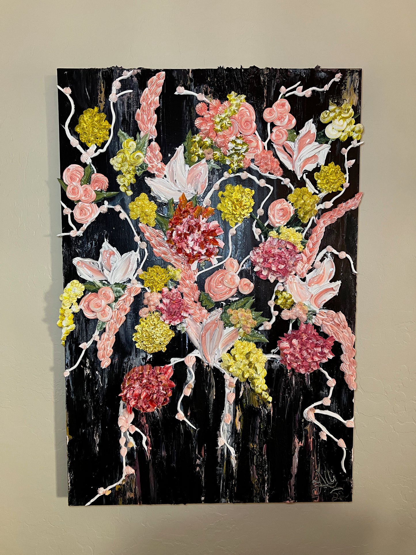 Peachy Rose 22x33 (SOLD)