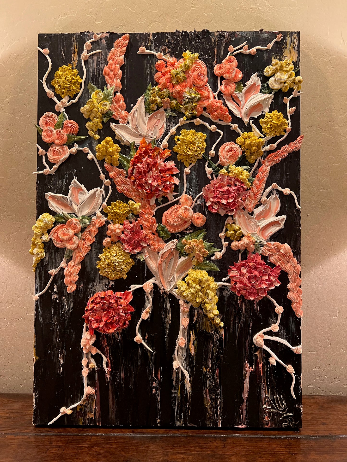 Peachy Rose 22x33 (SOLD)