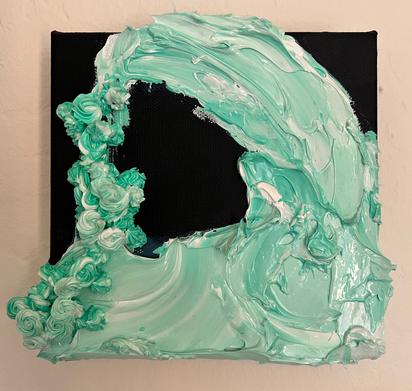 Midnight wave #2 6x6x1.5