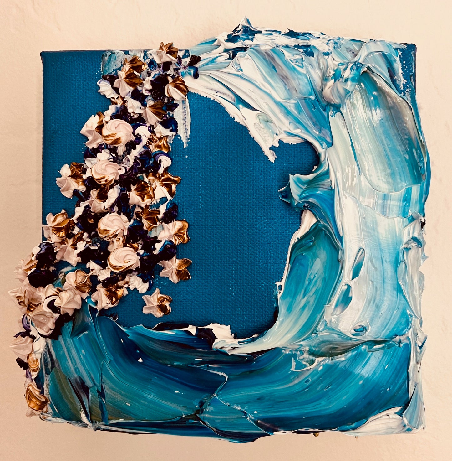 Blue Day Blue Wave 6x6x1.5