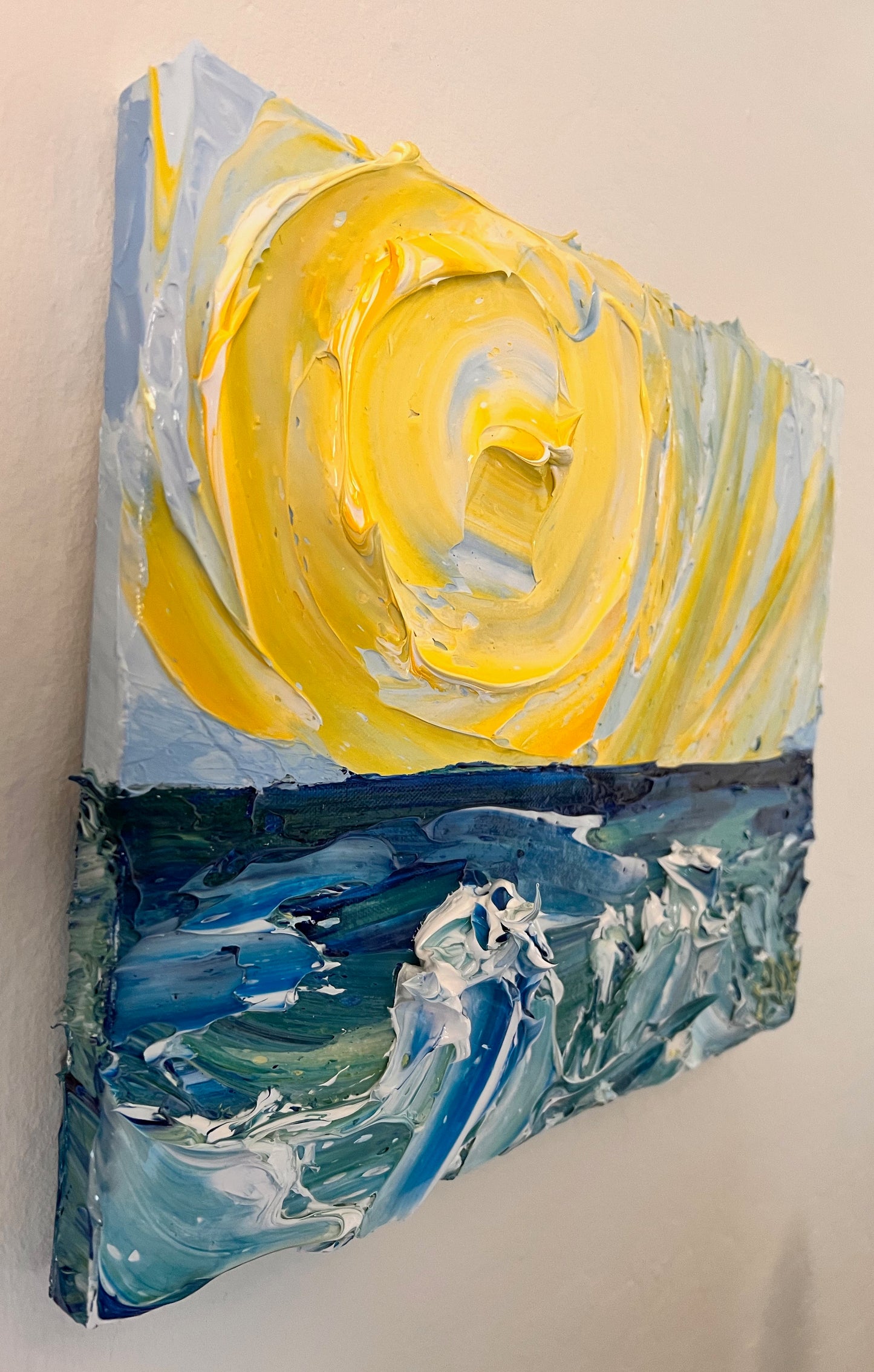 Sunny Day at the Ocean 11x14x.75