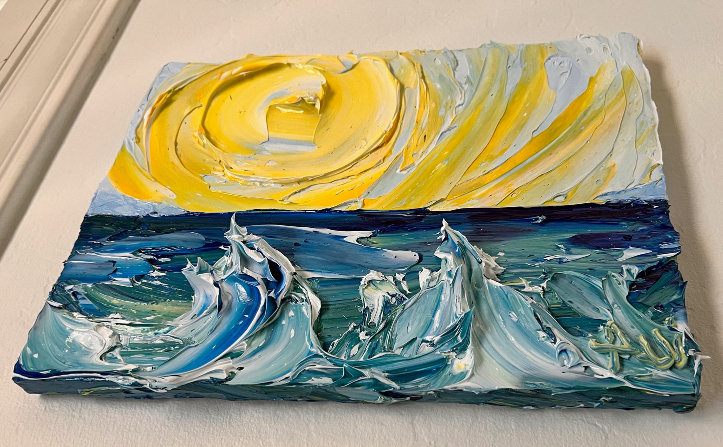 Sunny Day at the Ocean 11x14x.75