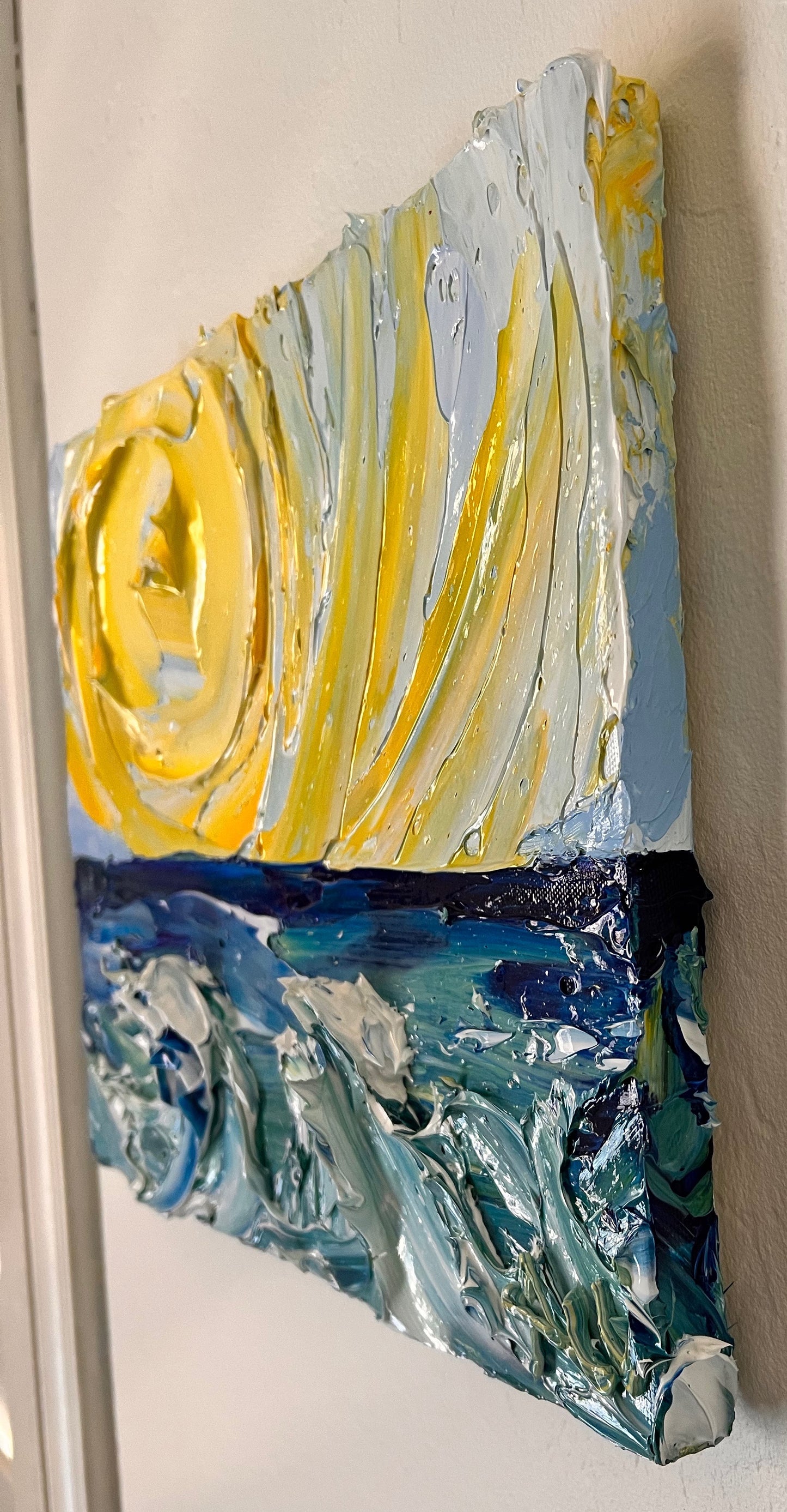 Sunny Day at the Ocean 11x14x.75