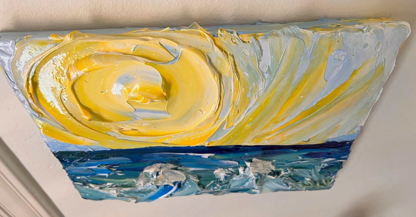 Sunny Day at the Ocean 11x14x.75
