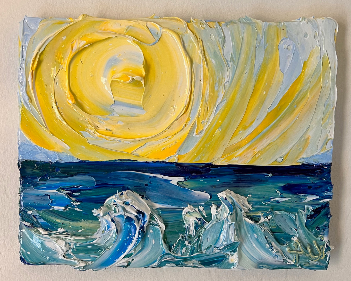 Sunny Day at the Ocean 11x14x.75