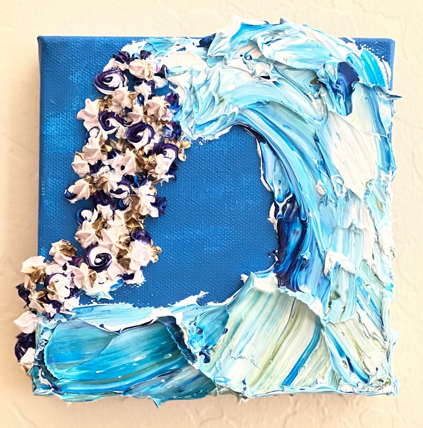 Blue Day Another Blue Wave 6x6x1.5