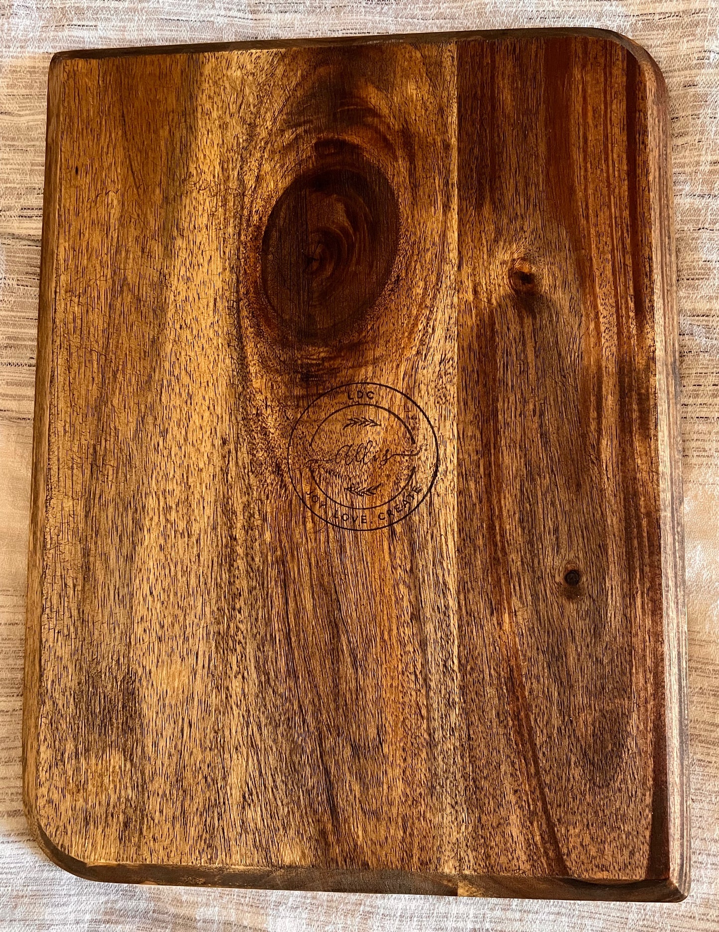 Resin Serving Tray- The Ocean 8.5x11.5x.5 (SOLD)