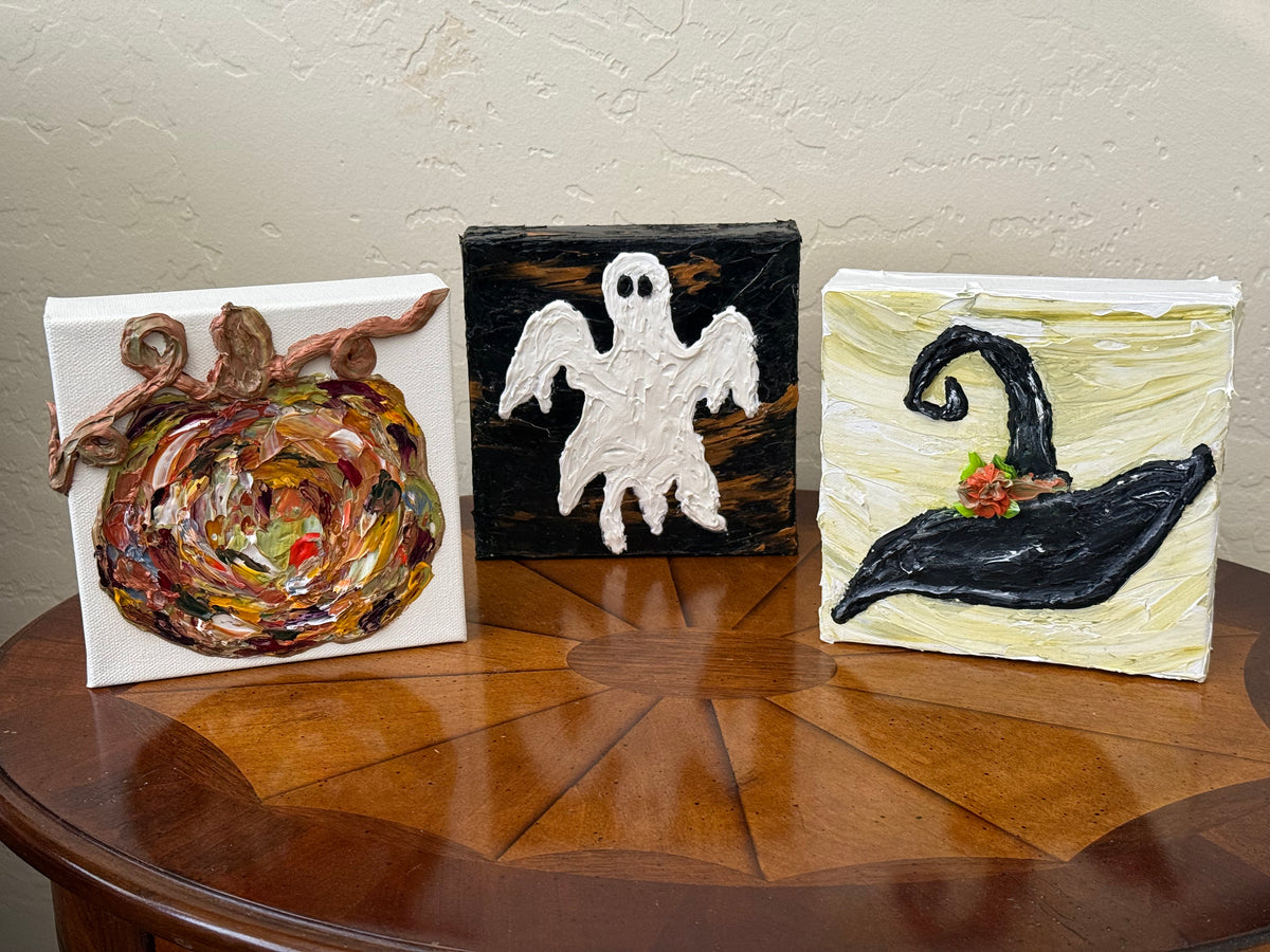 Fall Friendly Ghost 6x6x1.5
