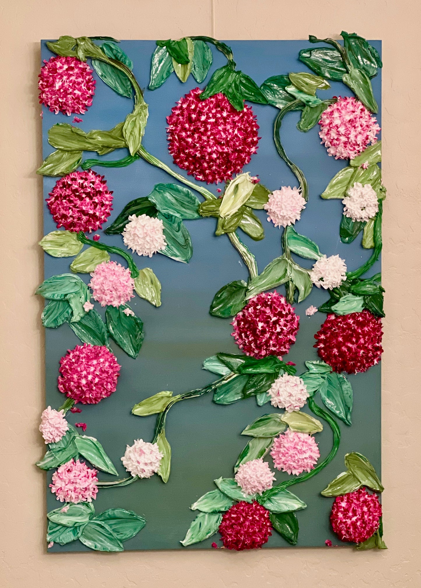 Hydrangea Love, 2023 24x36x1