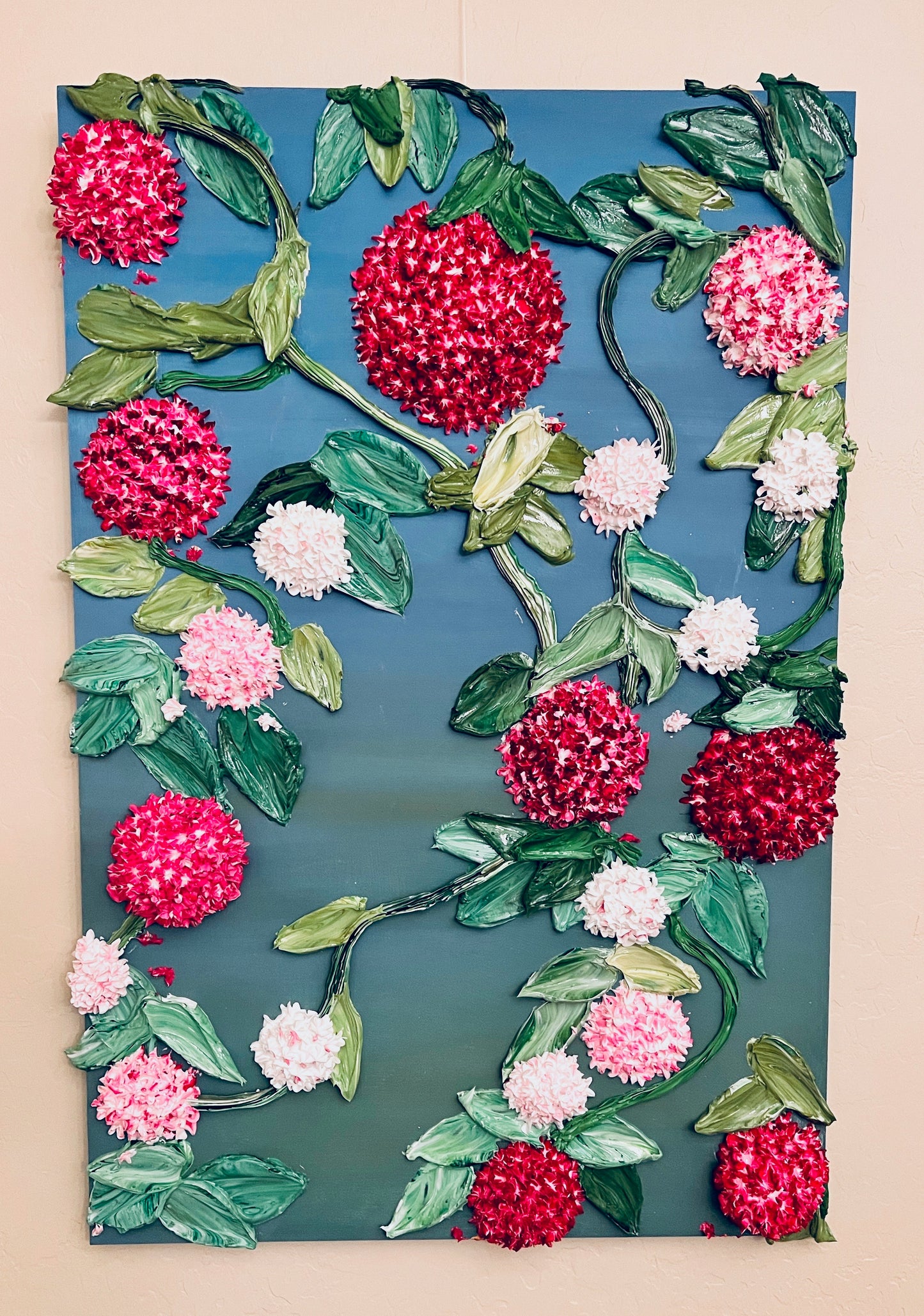 Hydrangea Love, 2023 24x36x1