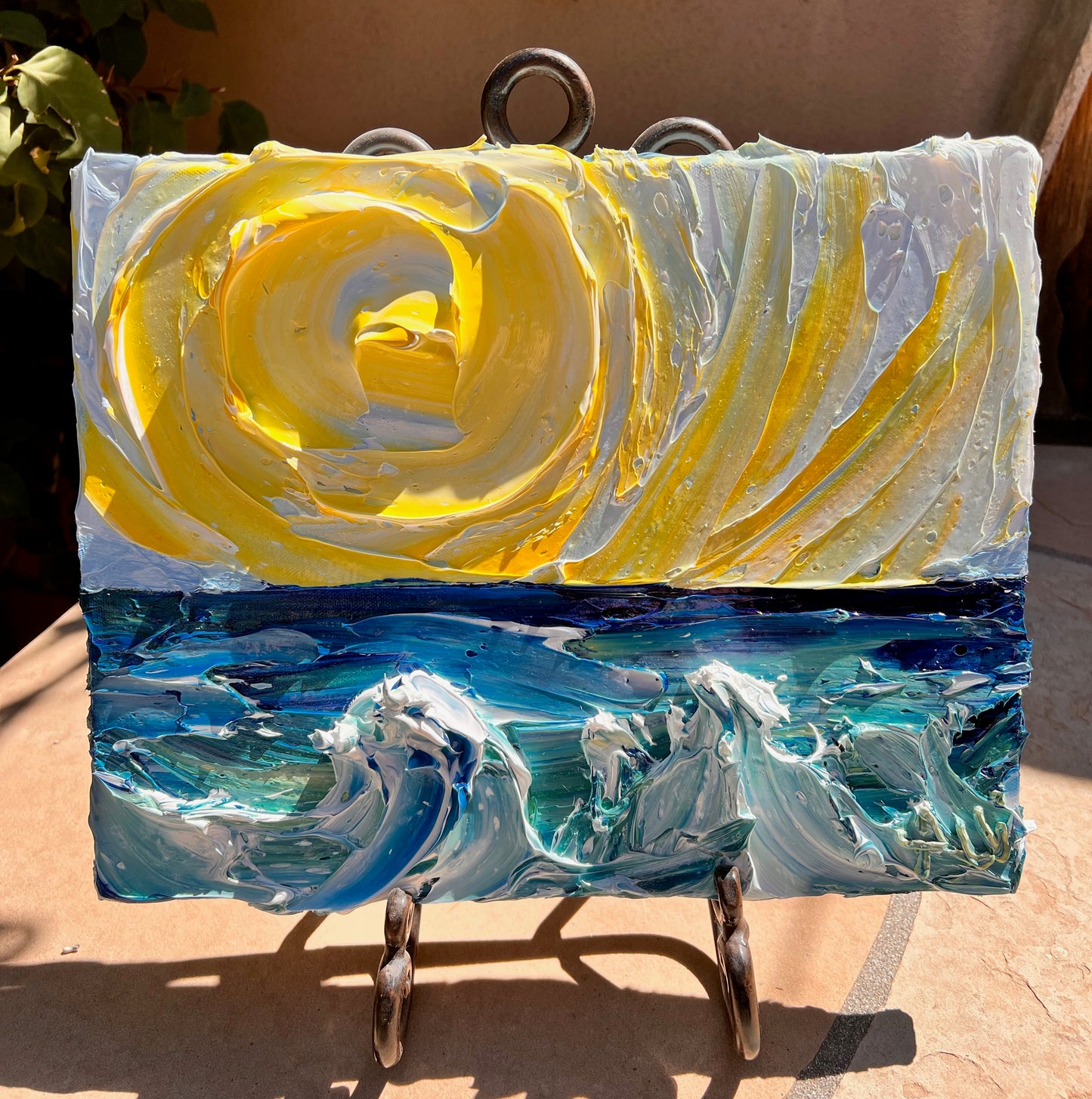 Sunny Day at the Ocean 11x14x.75