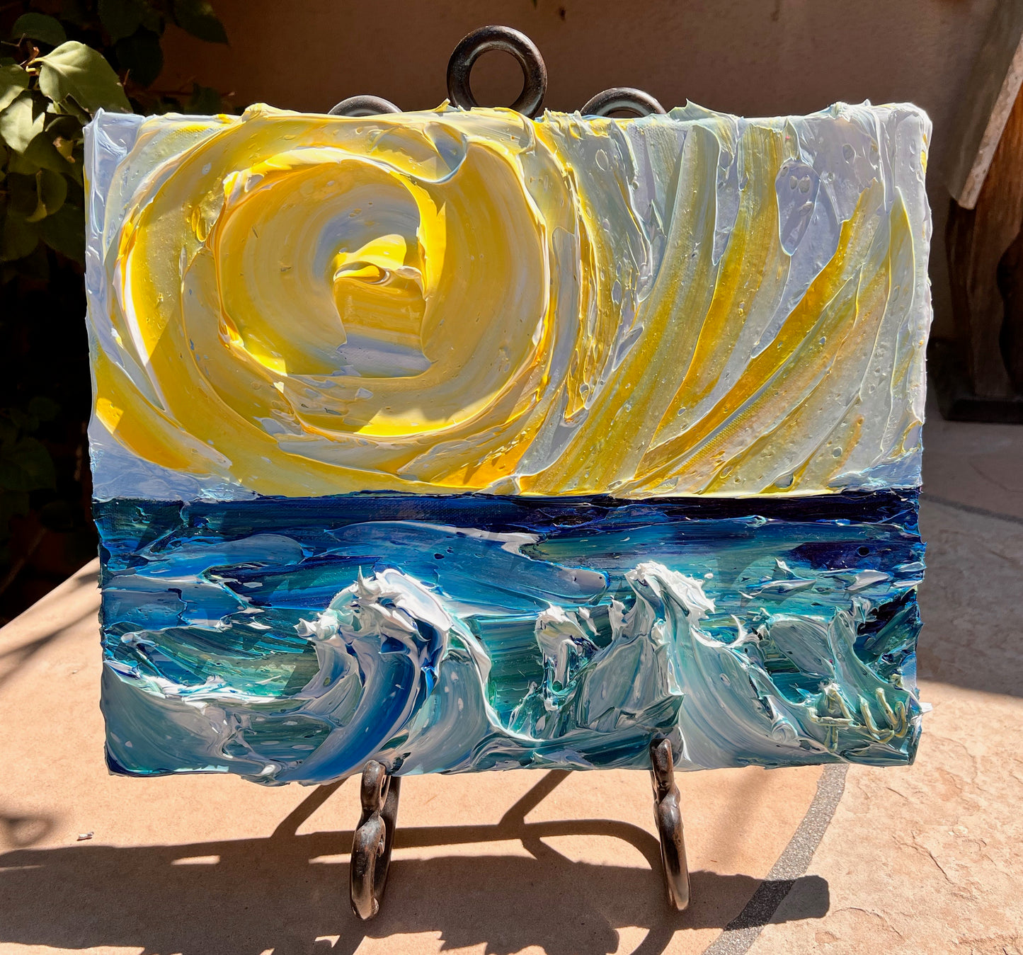 Sunny Day at the Ocean 11x14x.75
