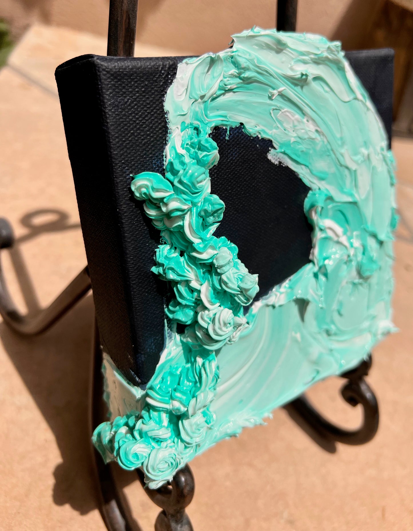 Midnight wave #2 6x6x1.5