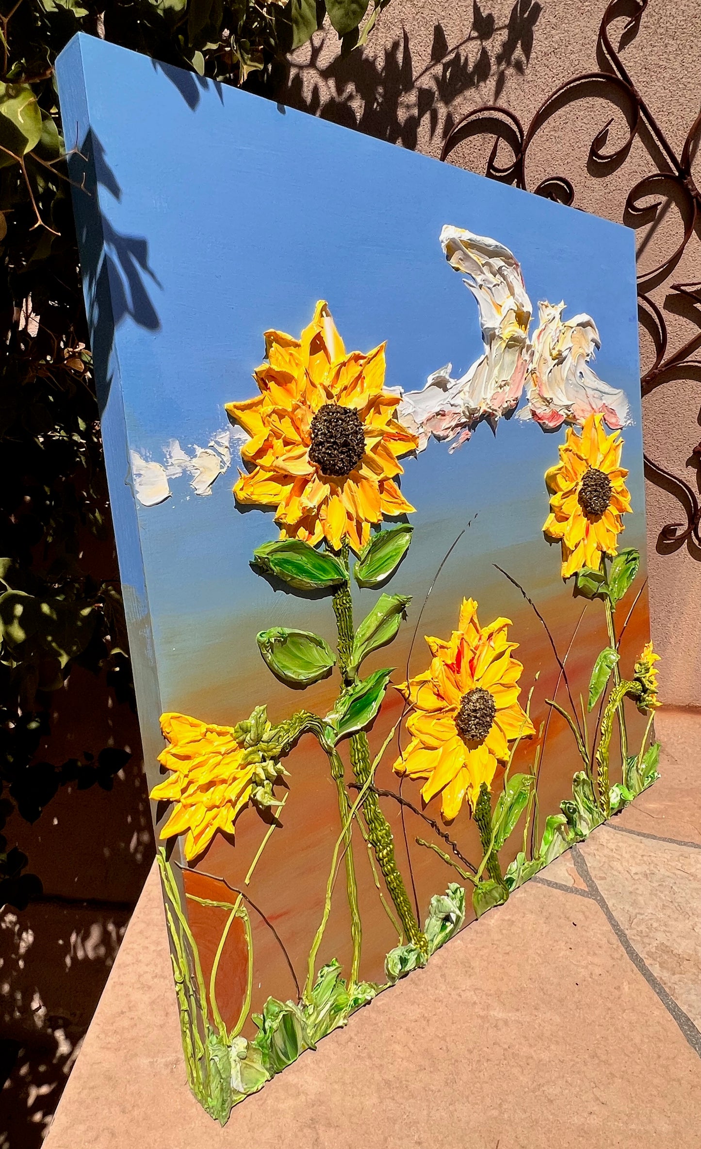 Oh What a Sunflower Day 30x30x1.75 (SOLD)