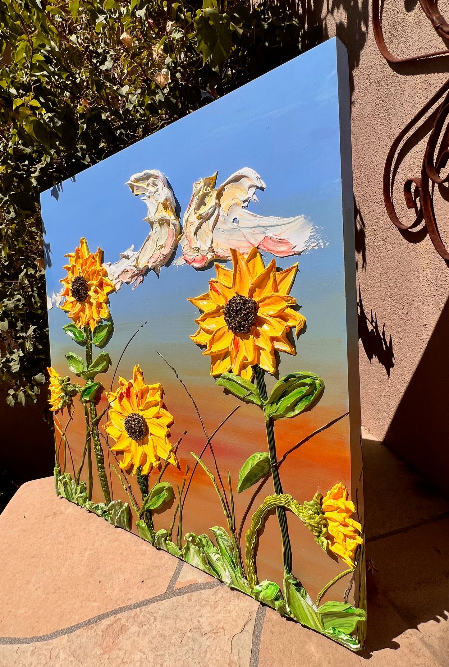 Oh What a Sunflower Day 30x30x1.75 (SOLD)