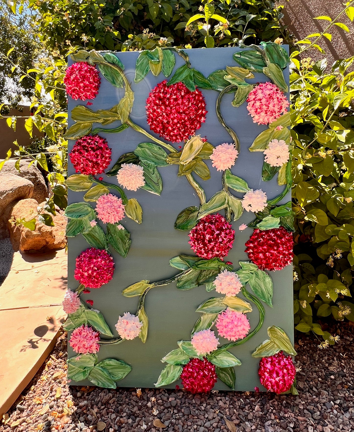 Hydrangea Love, 2023 24x36x1