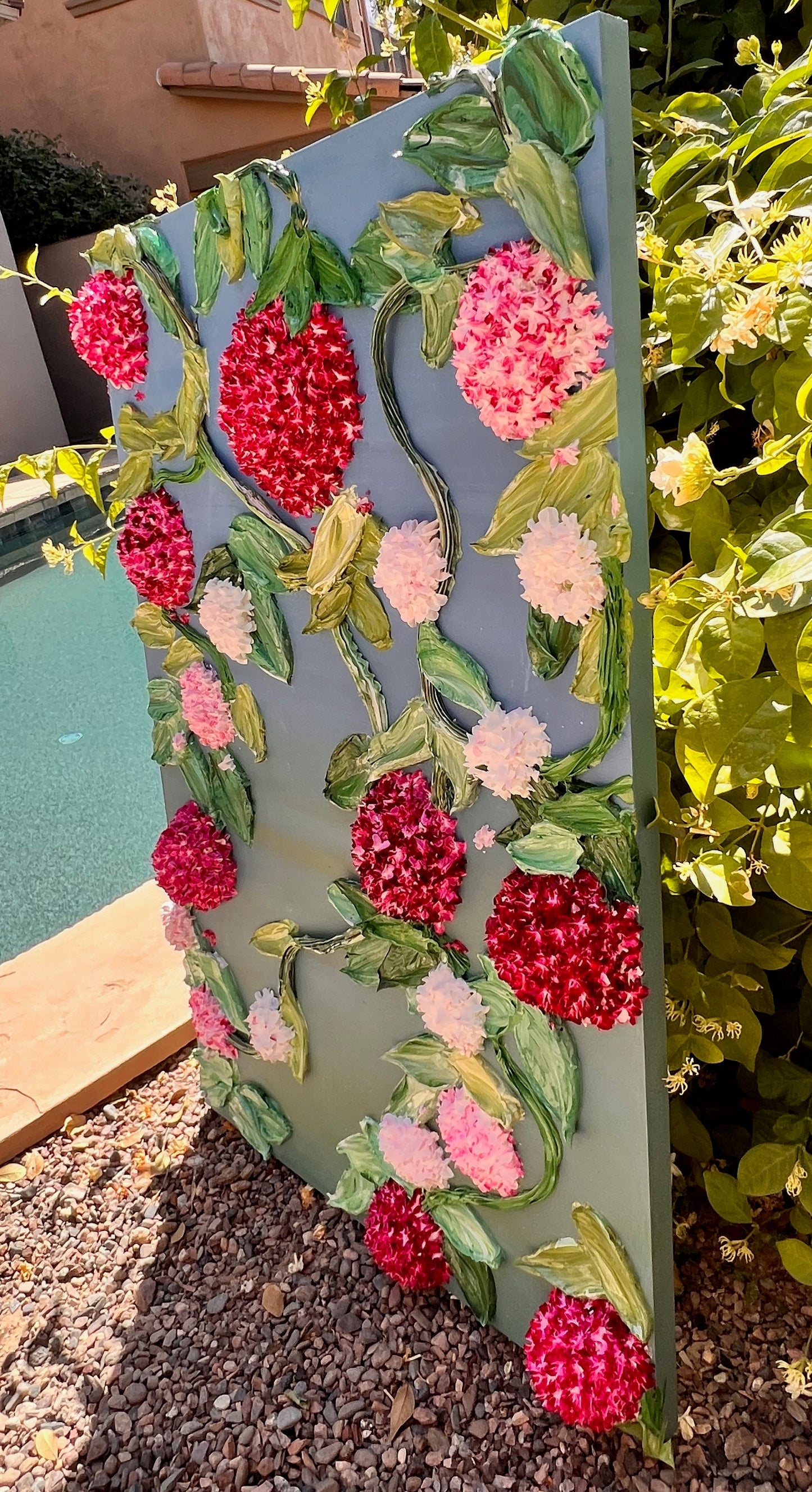 Hydrangea Love, 2023 24x36x1