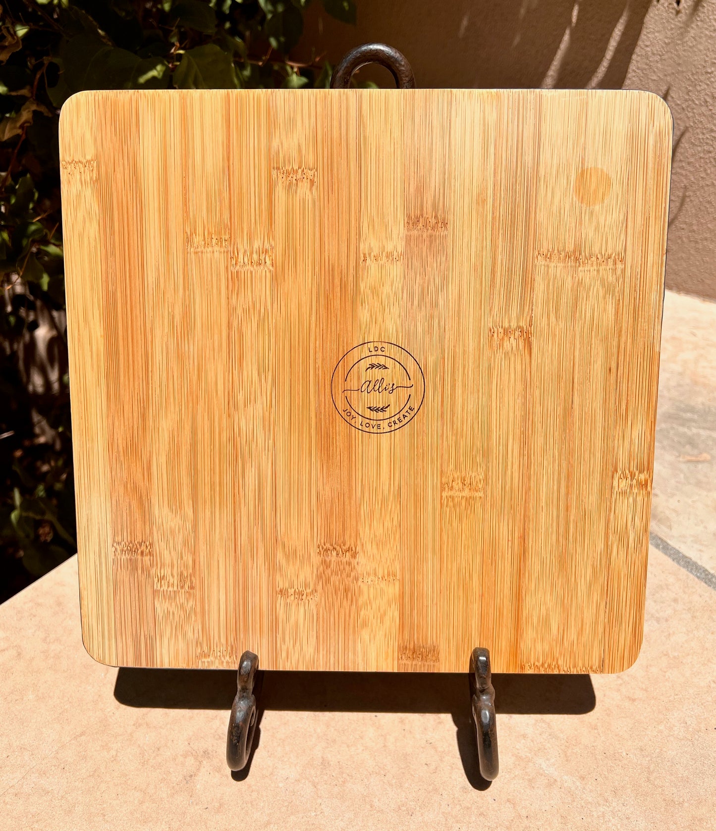 Charcuterie Board - Black, White and Gold Resin (SOLD)