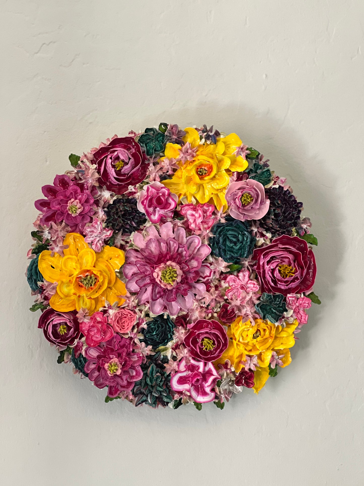 Sunny Flowers - 12" Round