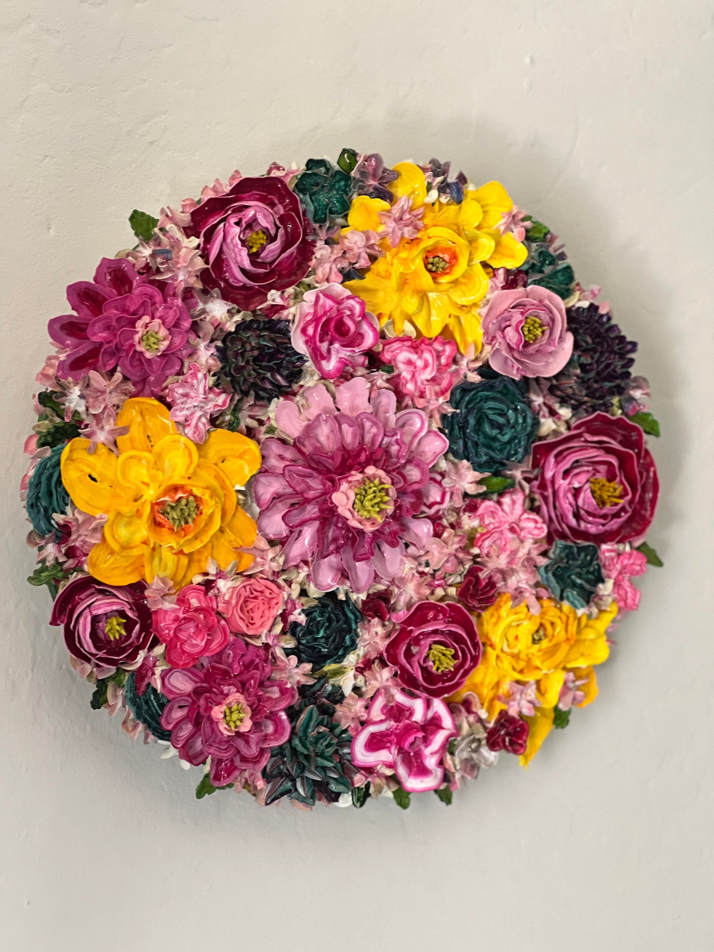 Sunny Flowers - 12" Round