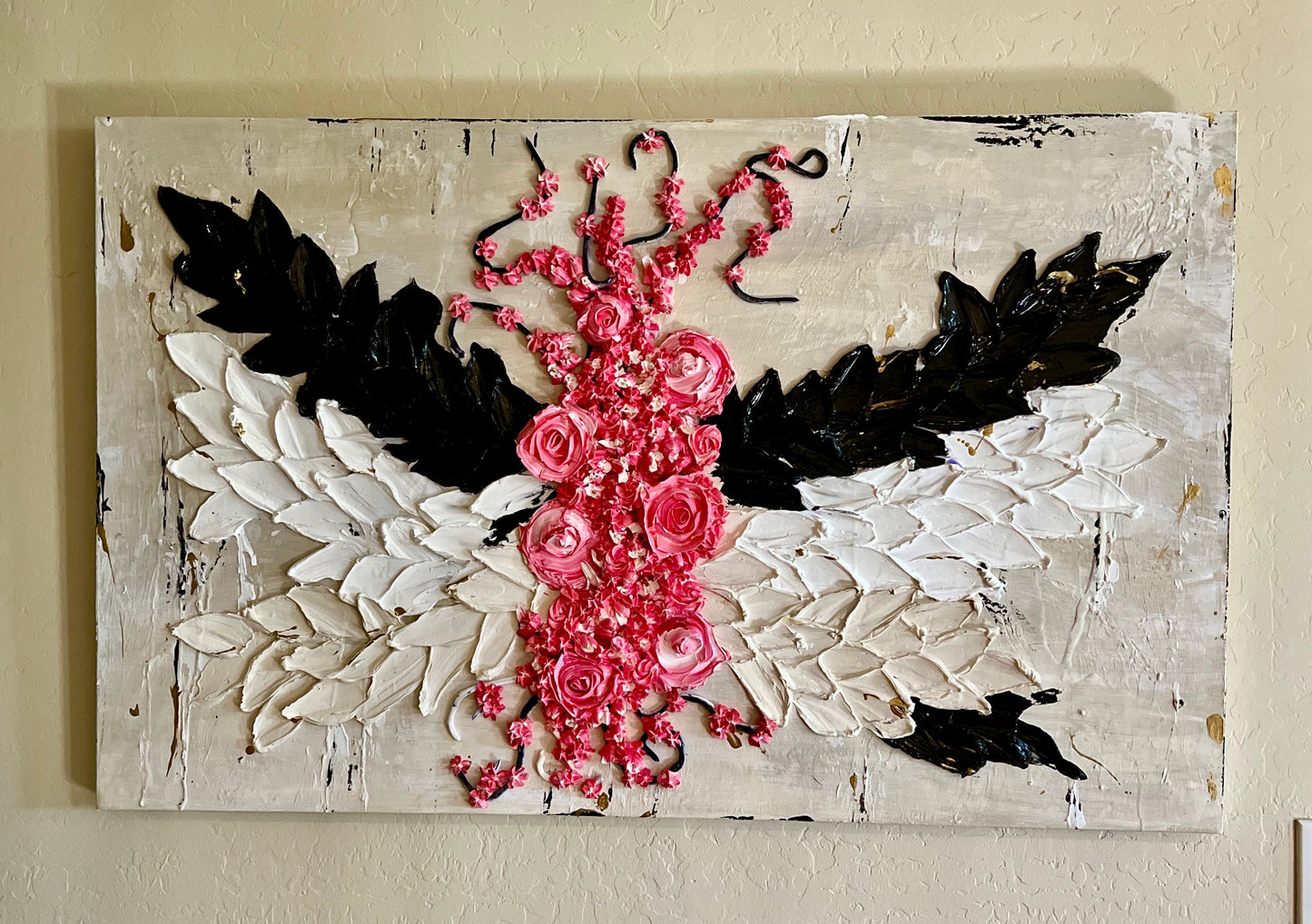 Art of Peace and Love 30x48x1.5 (SOLD)