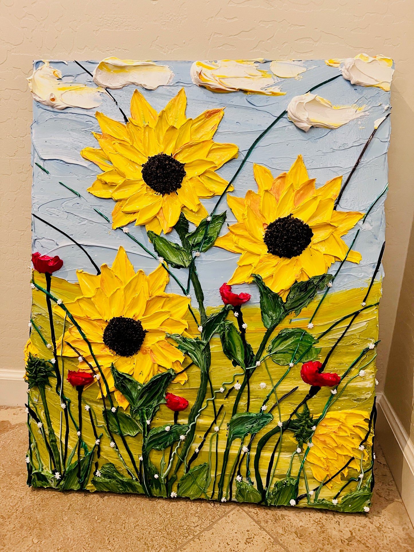 What a Sunflower Day 24x30x1.5