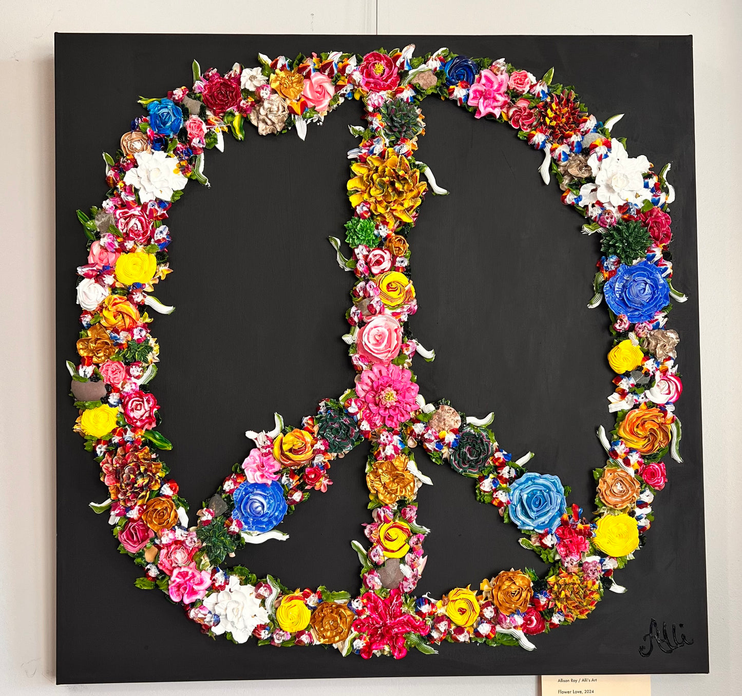 Flower Love 31.5" x 31.5"