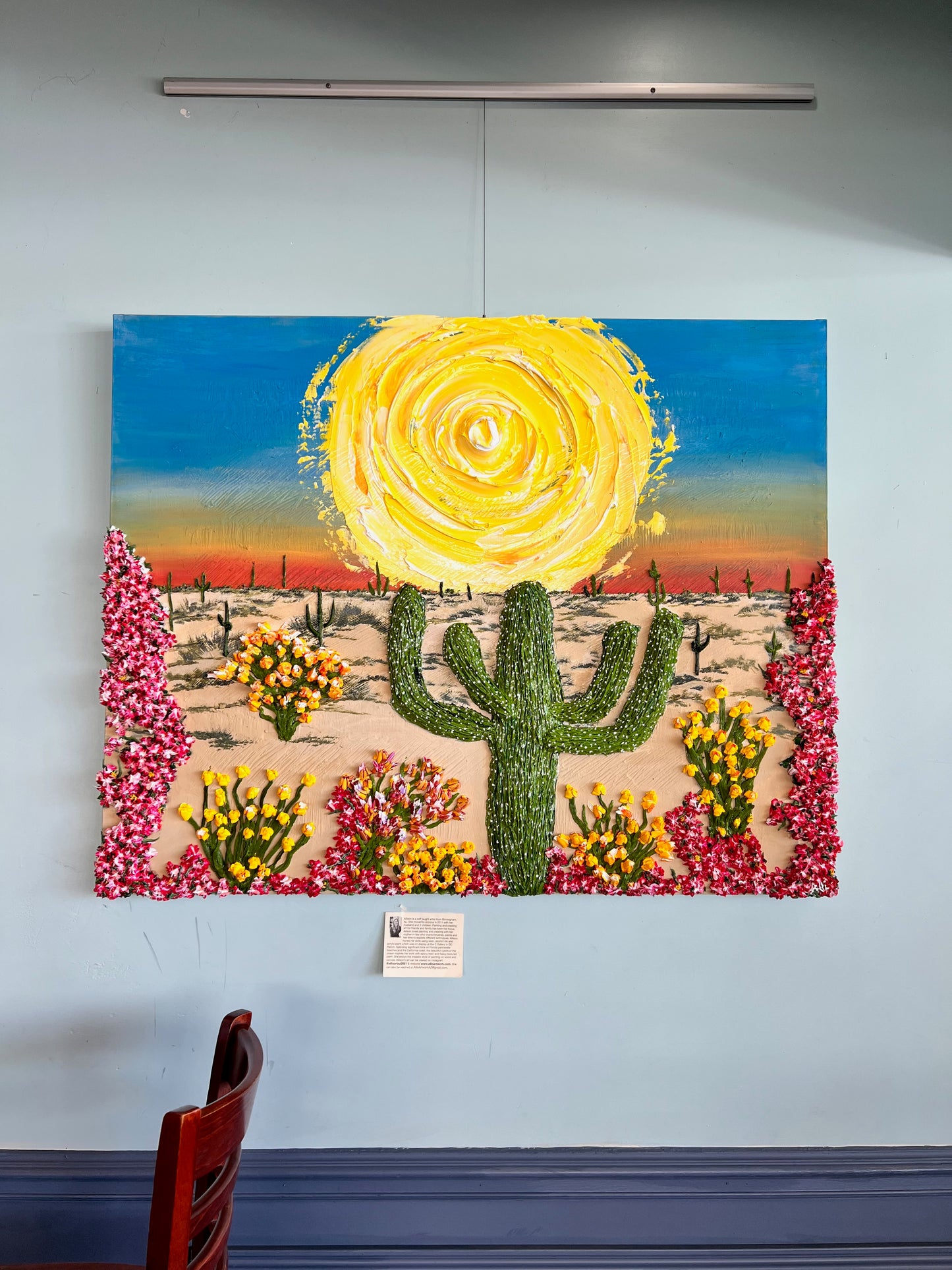 Desert Blooms (40" x 50")