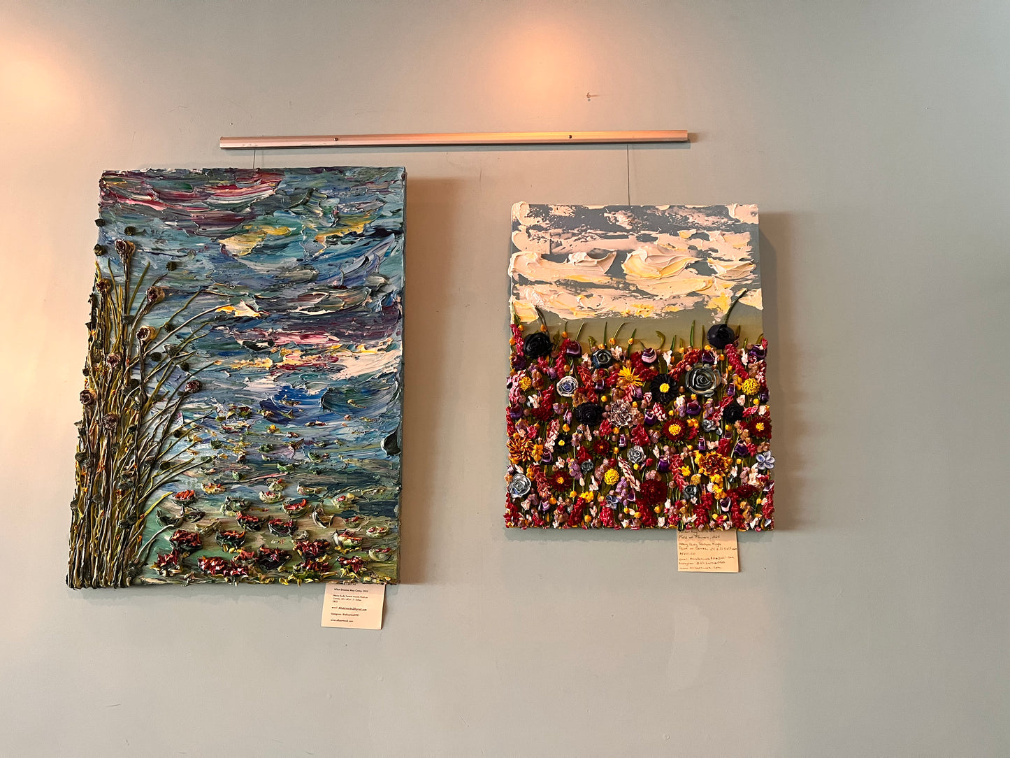 Field of Flowers 24 x 31.5 x 1.5 (SOLD)