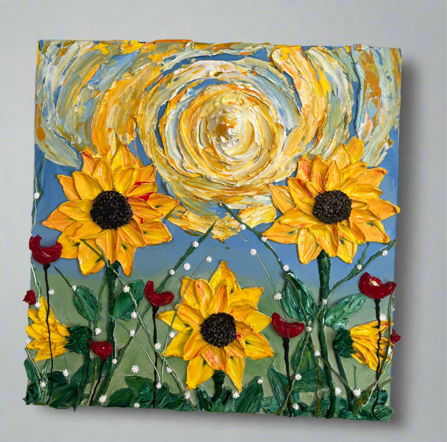 Sun Sun Sunflowers 24x24x1.5