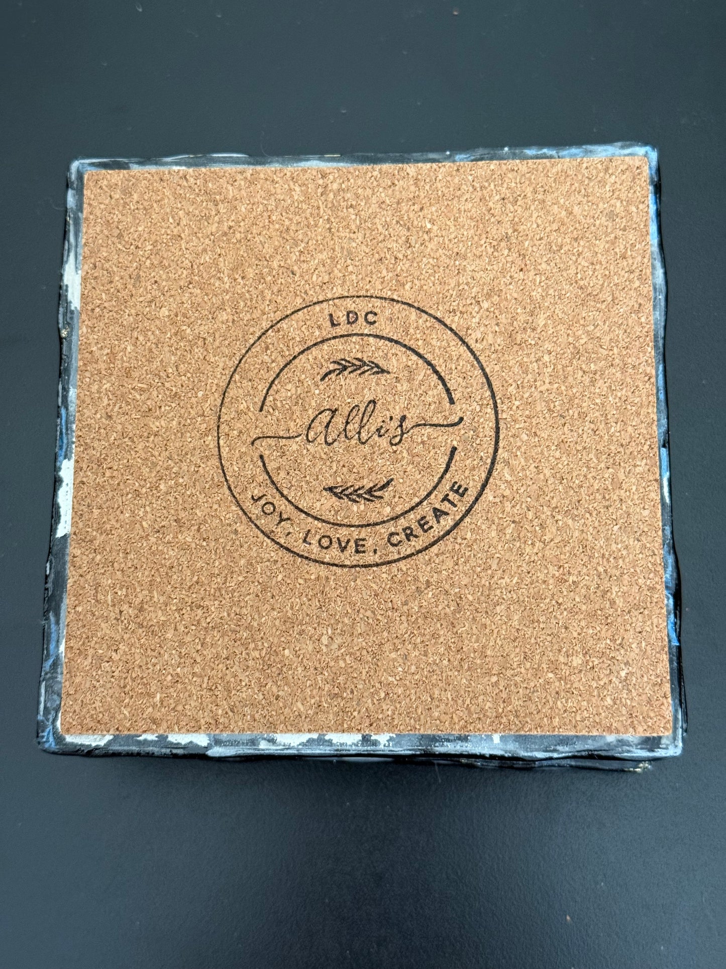 Coasters - Black and Gold