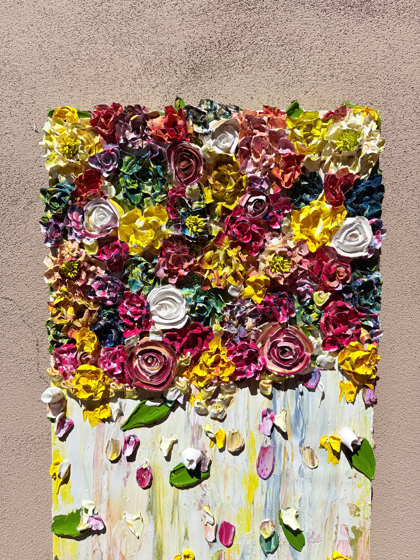 Falling Flowers 20x60x1.25 at Pita Jungle