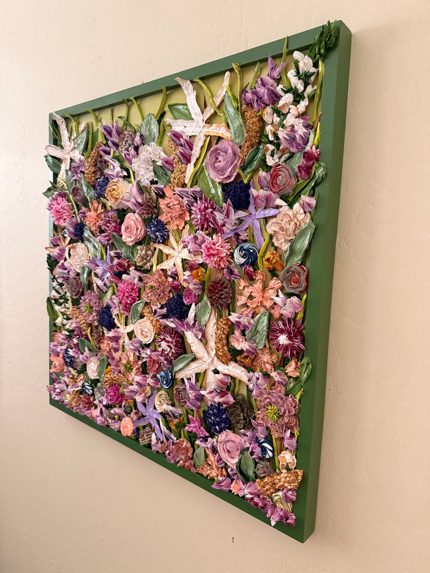 Meet Me in the Garden 27.5"x27.5"x1.5"