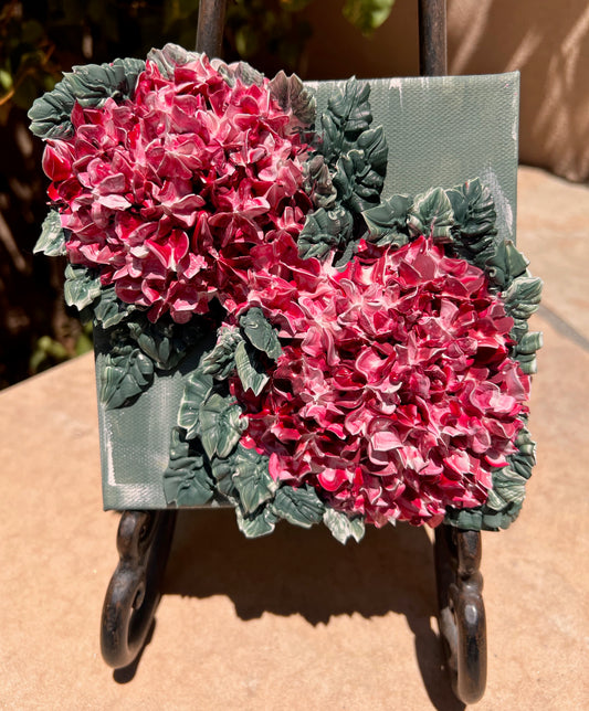 Candy Jam Hydrangeas 6x6x1.5 (SOLD)