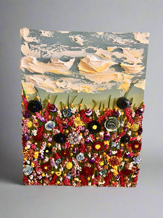 Field of Flowers 24 x 31.5 x 1.5 (SOLD)